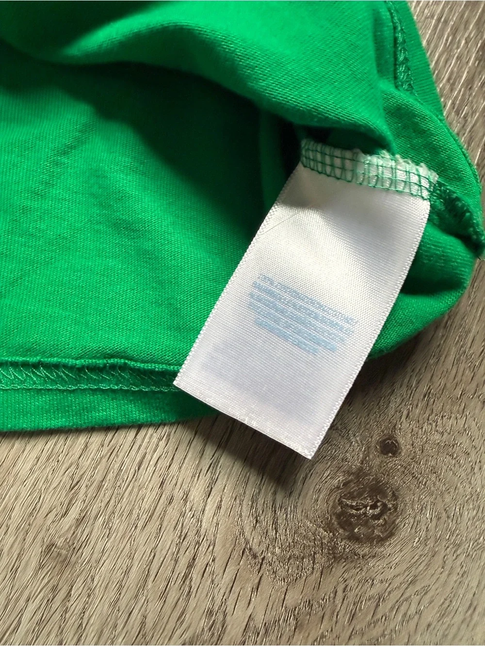 Ralph Lauren Baby 3M Green 100% Cotton Crew Neck Tee Polo Pony Snap Tagless 0102